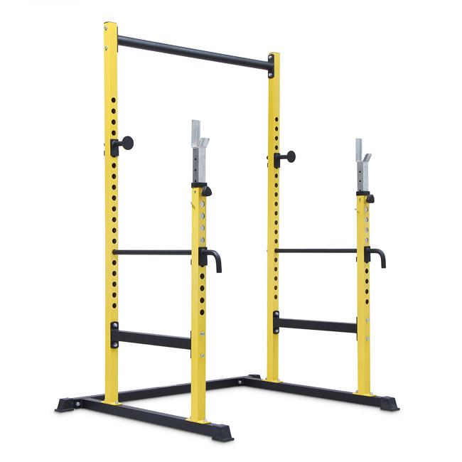 half rack pull up