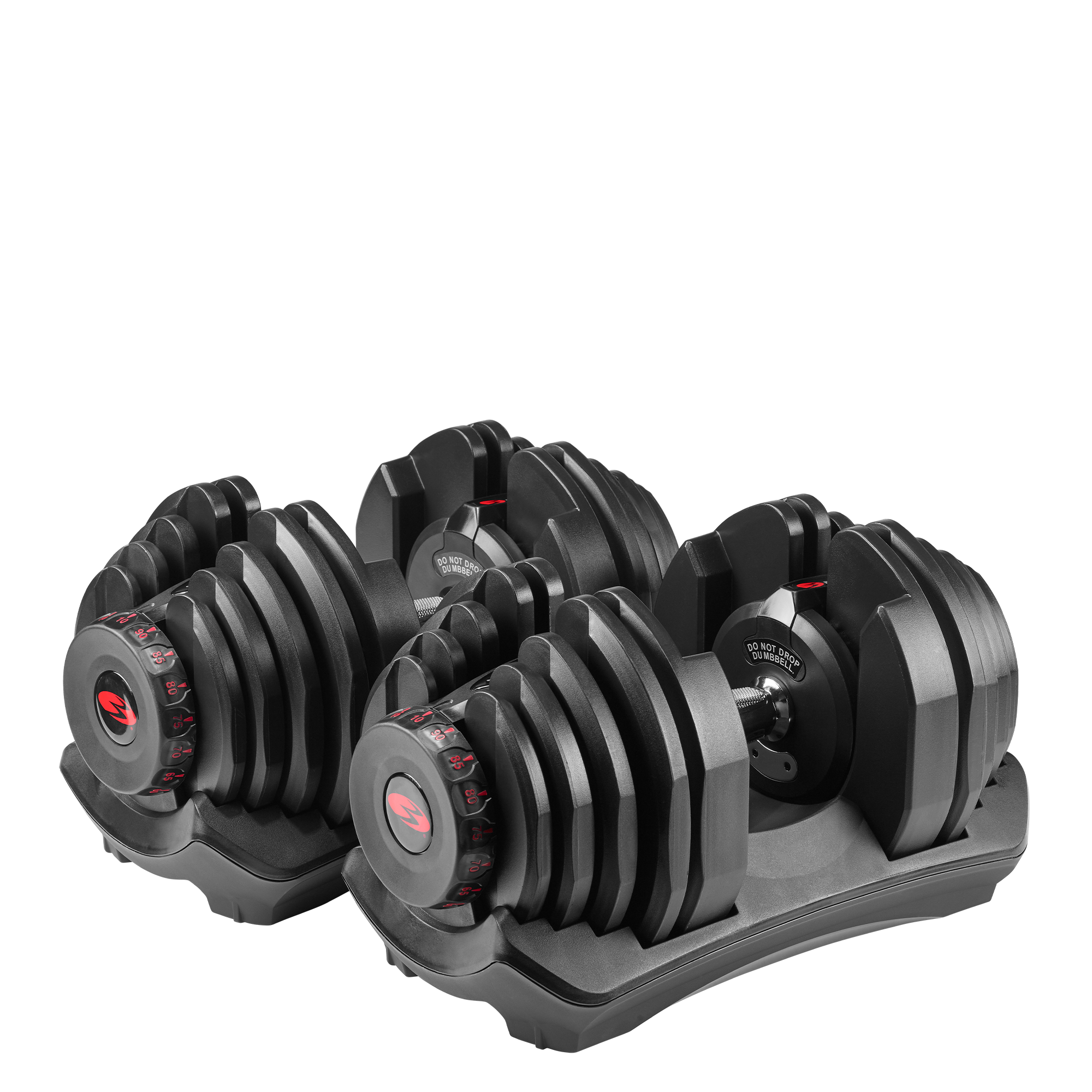 Adjustable 90 outlet lb dumbbells