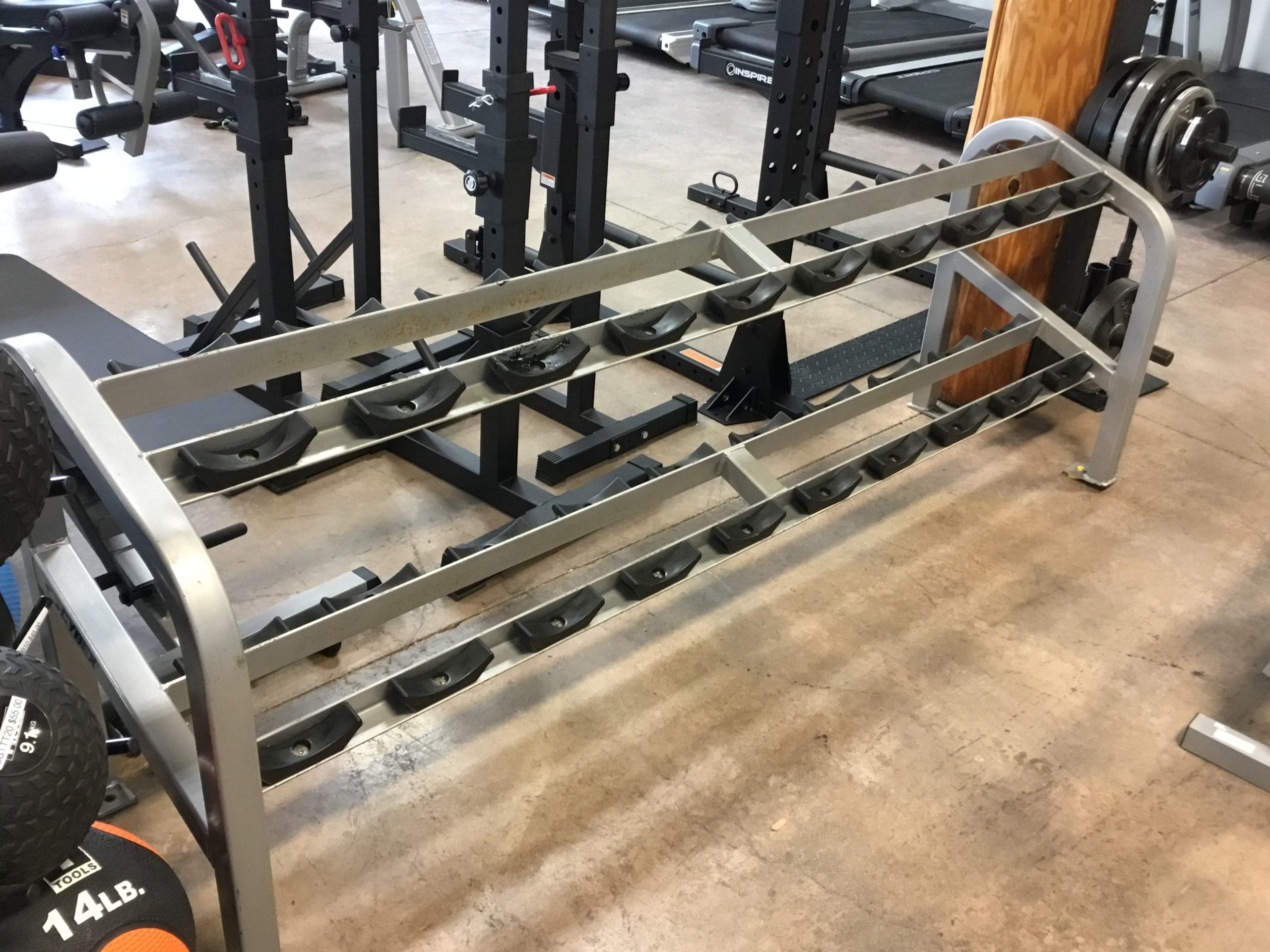 Used dumbbell best sale racks for sale